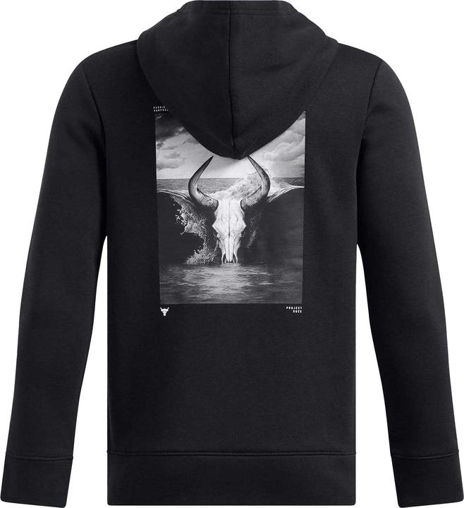 Produktbild Under Armour Project Rock Rival Kapuzenpullover (140)