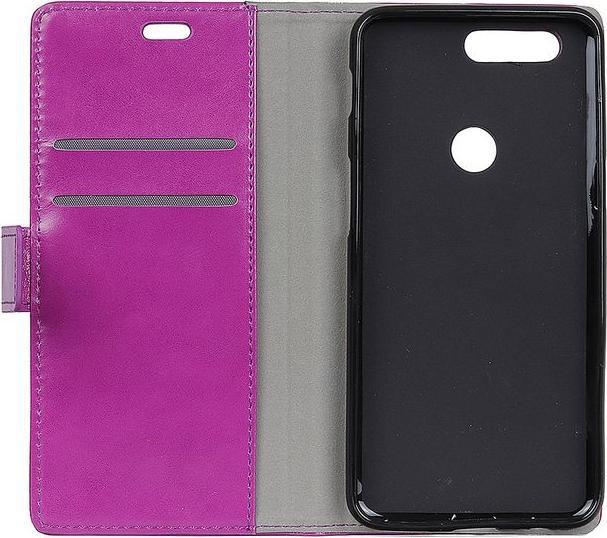 Actual product image MU Classic Crazy Horse Leather Bookcover Case (OnePlus 5T)