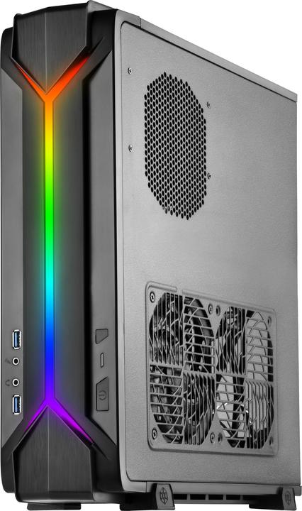 Actual product image Silverstone SST-RVZ03B-ARGB (Mini-DTX, Mini-ITX)