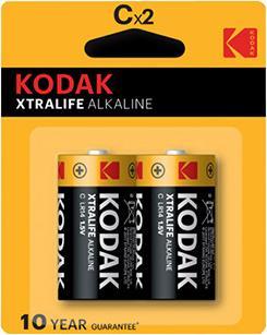 Immagine prodotto Kodak Xtralife Batteria monouso C LR14 Alcalina - Batteria (1 pz., C)