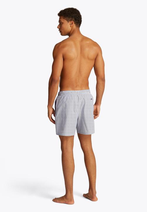 Immagine prodotto Tommy Hilfiger Medium lange Heren Zwembroek met Streep - White - Maat XXL (XXL)