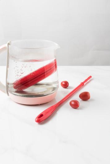 Immagine prodotto Kochblume Spazzola per bottiglie Slim rosa