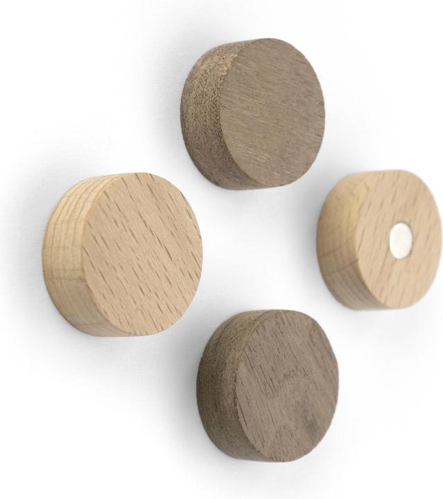Trendform Magnete WOOD ROUND 4er Set (4 x)
