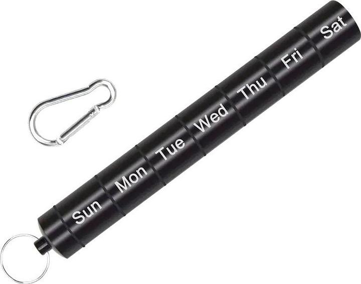 Immagine prodotto Cbx Portapillole con anello portachiavi e moschettone