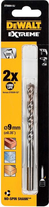 Actual product image DeWalt Masonry drill (9 mm)