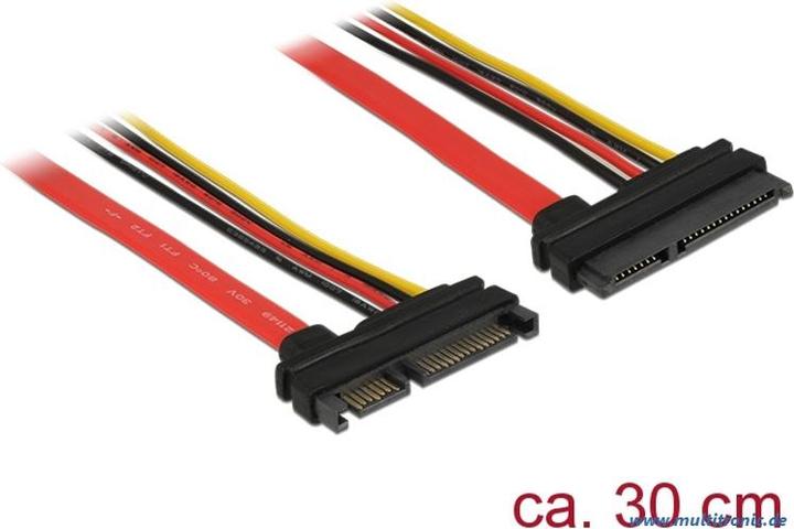 Image du produit Delock Câble d'extension SATA (30 cm, SATA)