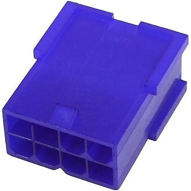 Modsmart VGA Power Connector 8Pin Buchse, Elektronikkabel + Stecker, Violett