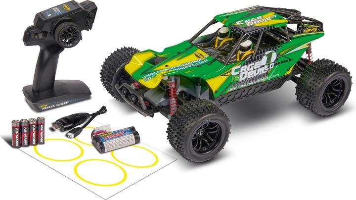 Actual product image Carson RC model car 1:12 Mountain Warr.Sport 2.0 RTR red (RTR Ready-to-Run)