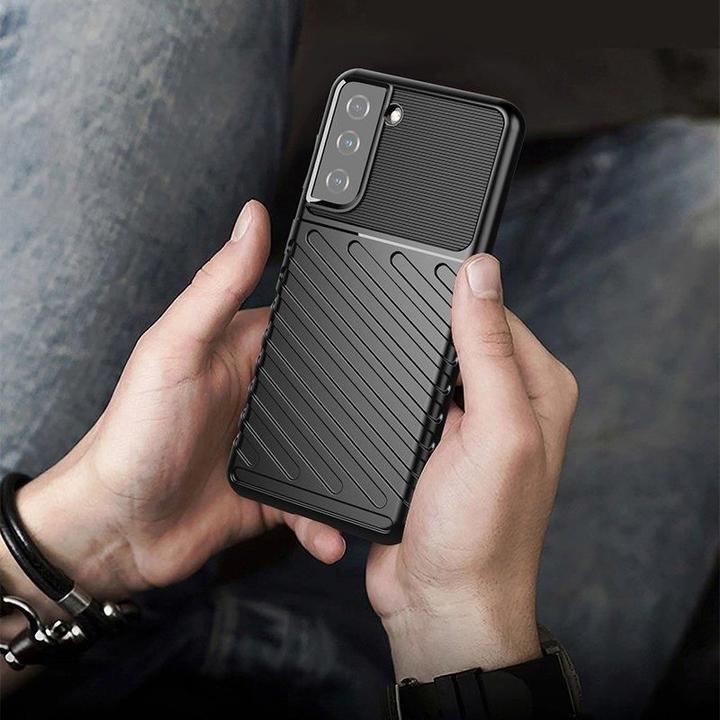 Produktbild Hurtel Thunder Case Hülle für Samsung Galaxy S23+ Silikon Armor Case blau (Samsung Galaxy S23+)