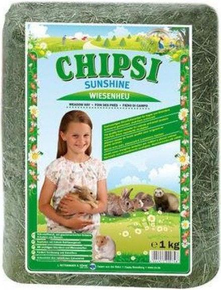 Chipsi Small Animal Hey Meadow Hay 1kg (1 kg, Bedding)
