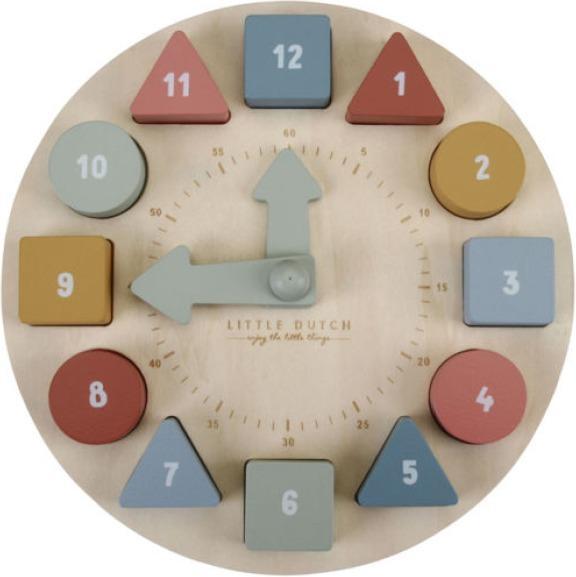 Produktbild Little Dutch Puzzle Uhr FSC