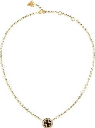 Guess Life In 4G Charm Gold Plated Necklace JUBN02146JWYGBKT/U (Edelstahl, 40.5 cm)