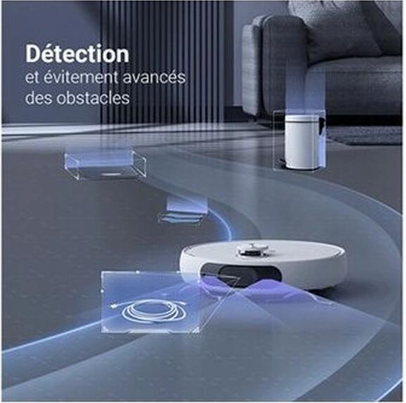 Produktbild EZVIZ RS2 Robot Vacuum & Mop Combo (4000 Pa, Wischpads (rotierend))