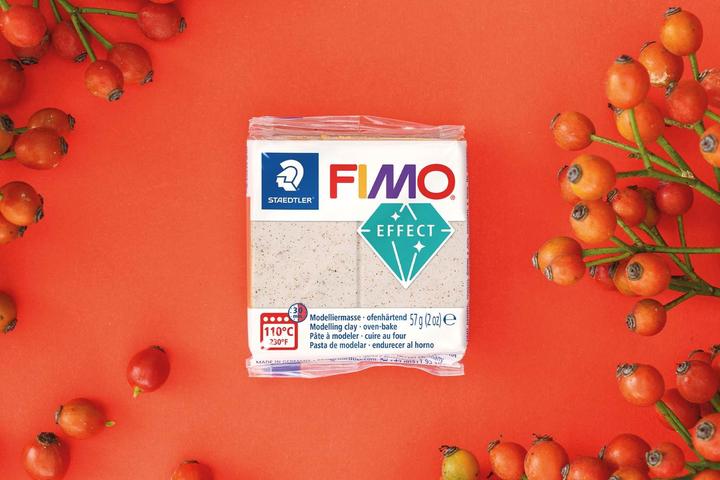 Actual product image Fimo Effect Soft modelling clay botanical rosehip 57gr.