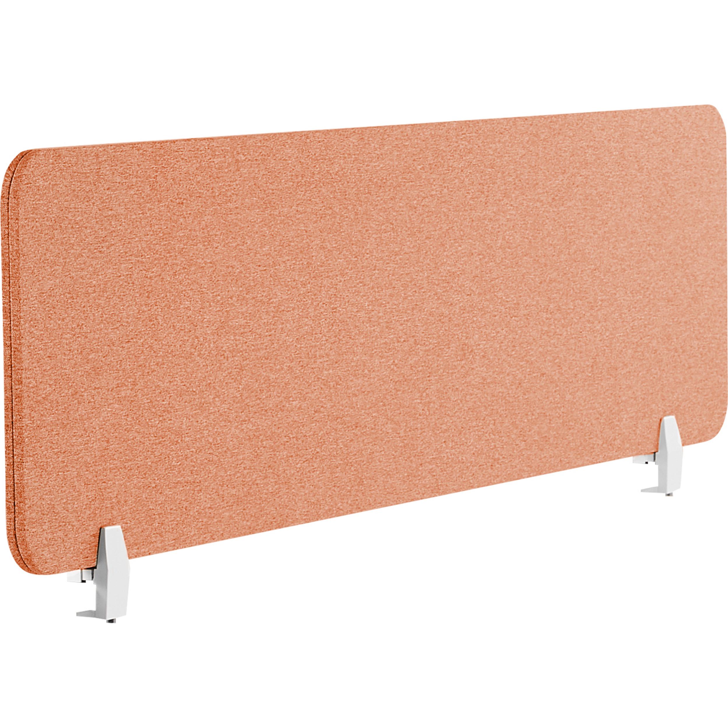 Beliani, Trennwand, Schreibtischtrennwand hellrot 160 x 40 cm WALLY