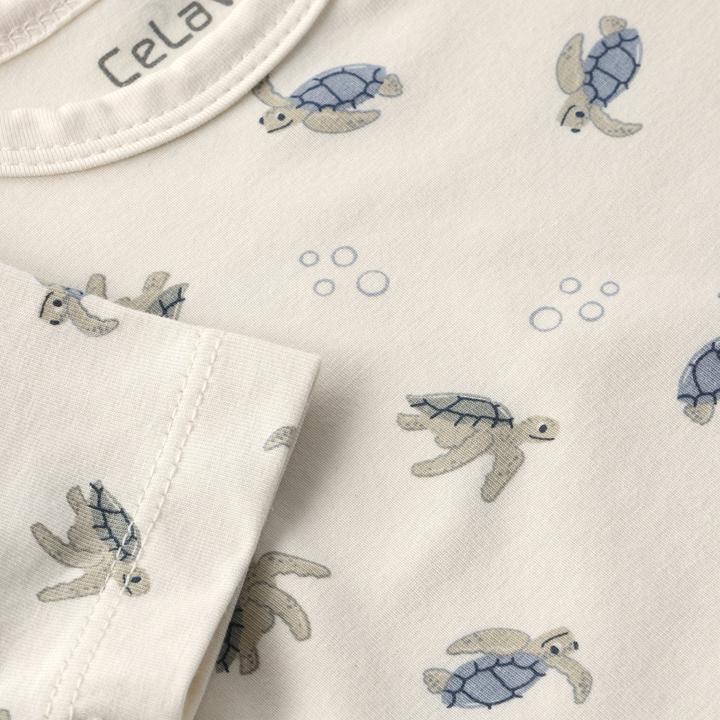 Produktbild CeLaVi Bambus Body kurzarm Turbulence (80)