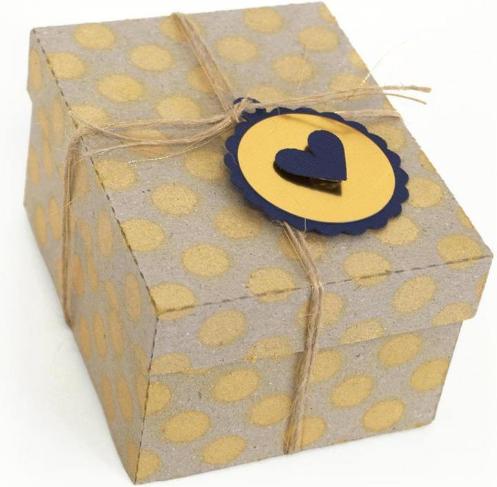 Actual product image Silhouette Gold foil