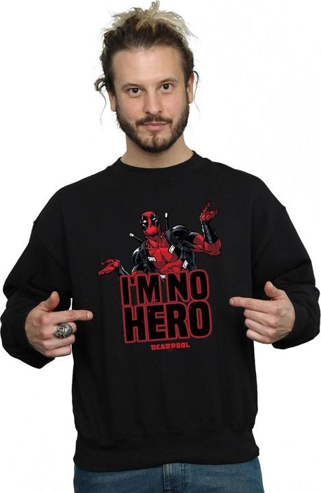 Produktbild Deadpool I'm No Hero Sweatshirt (S)