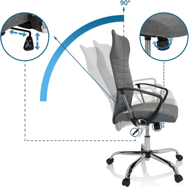 Actual product image Hjh Office ARTON 40 (47 - 57 cm)