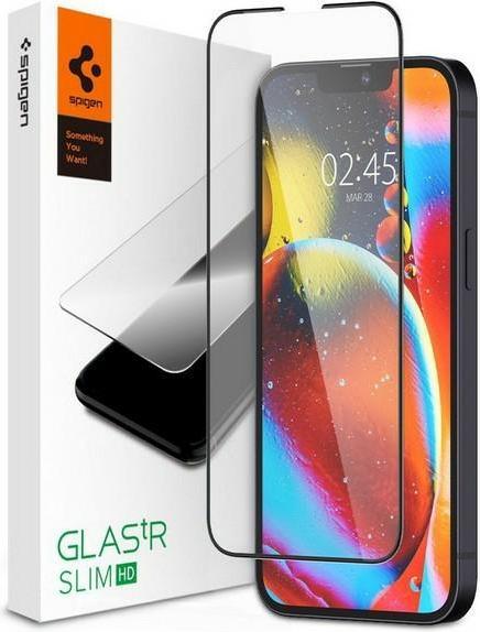 Actual product image Spigen Glas.TR Slim (1 pcs., Apple iPhone 13, Apple iPhone 13 Pro)