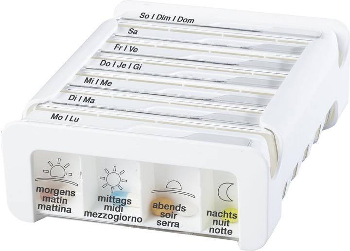 Immagine prodotto Anabox Compatto 7 giorni tedesco/francese/italiano bianco