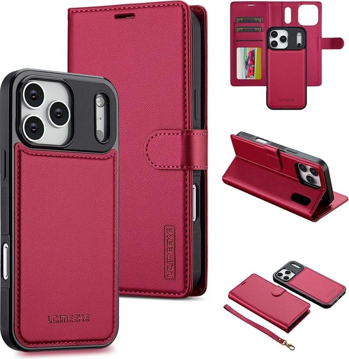 Produktbild LC.Imeeke Teilbare Brieftasche 2-in-1 Handyhülle (Apple iPhone 17 Pro)