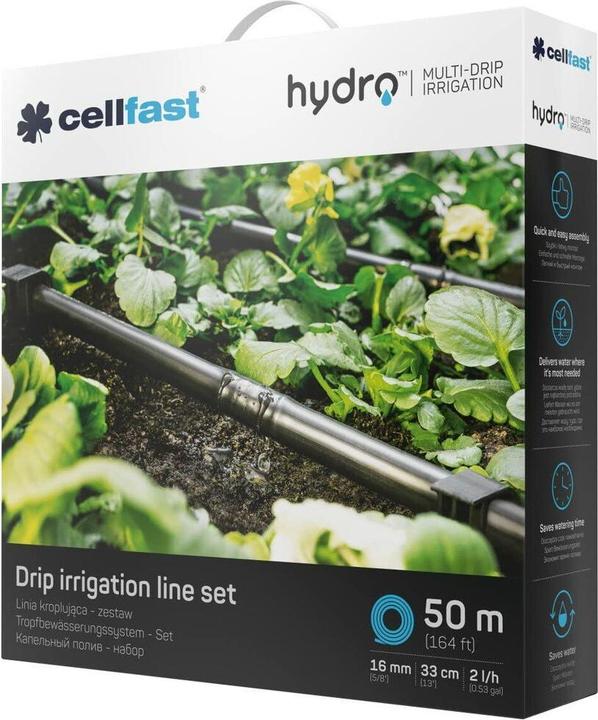 Actual product image MGA Cellfast 19-060 Hydro™ Drip Irrigation System Set UV ray and chemical resistant garden irrigation (Drip irrigation set)