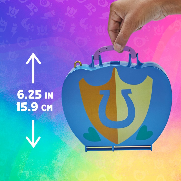 Actual product image My Little Pony Mini World Magic Animal Corner Mini Play World, Play Set to Build Your Own with Hitch Trai