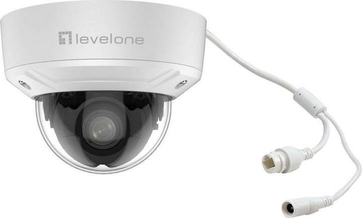 Produktbild LevelOne IPCam FCS-3461 Dome Out 2MP H.265 IR 10W PoE (1920 x 1080 Pixels)