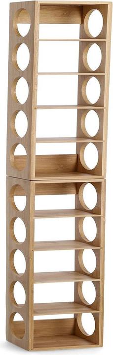 Actual product image Zeller Present Wine rack (53 x 13.5 x 13 cm, 5 bottles)