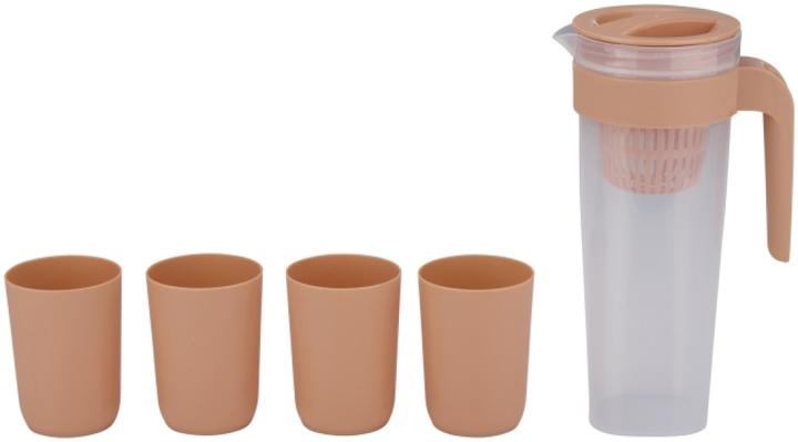 Image du produit alpina Jug 1L with 4 cups 250 ml 4ass (0.25 l)
