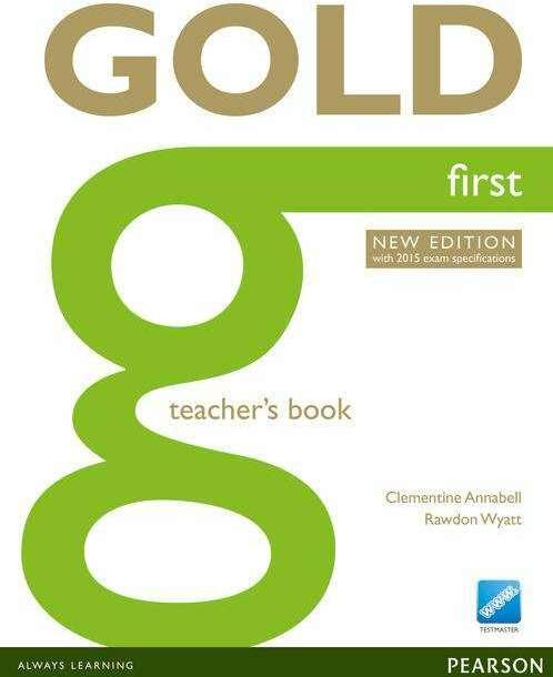 Actual product image New Gold First NE 2015 Teacher's Book with online resources (English, Clementine Annabell, 2014)