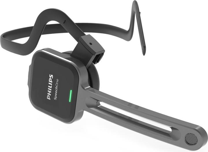 Produktbild Philips SpeechOne Diktier-Headset (drahtlos) mit Fernbedienung (PSM6500)