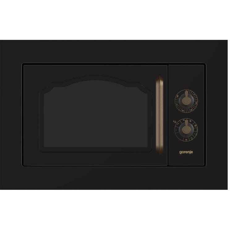 Gorenje BM235CLB Mikrowelle Integriert Kombi-Mikrowelle, Mikrowelle, Schwarz, Transparent