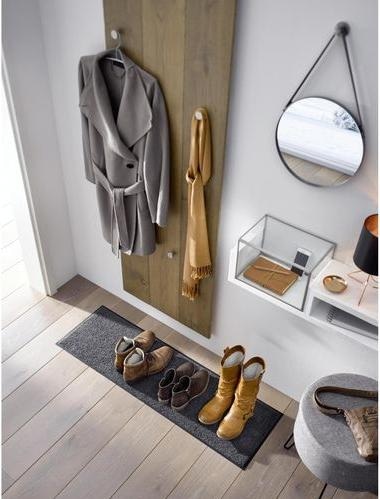 Actual product image Wash + Dry Shoe size doormat, anthracite (35 x 75 cm)