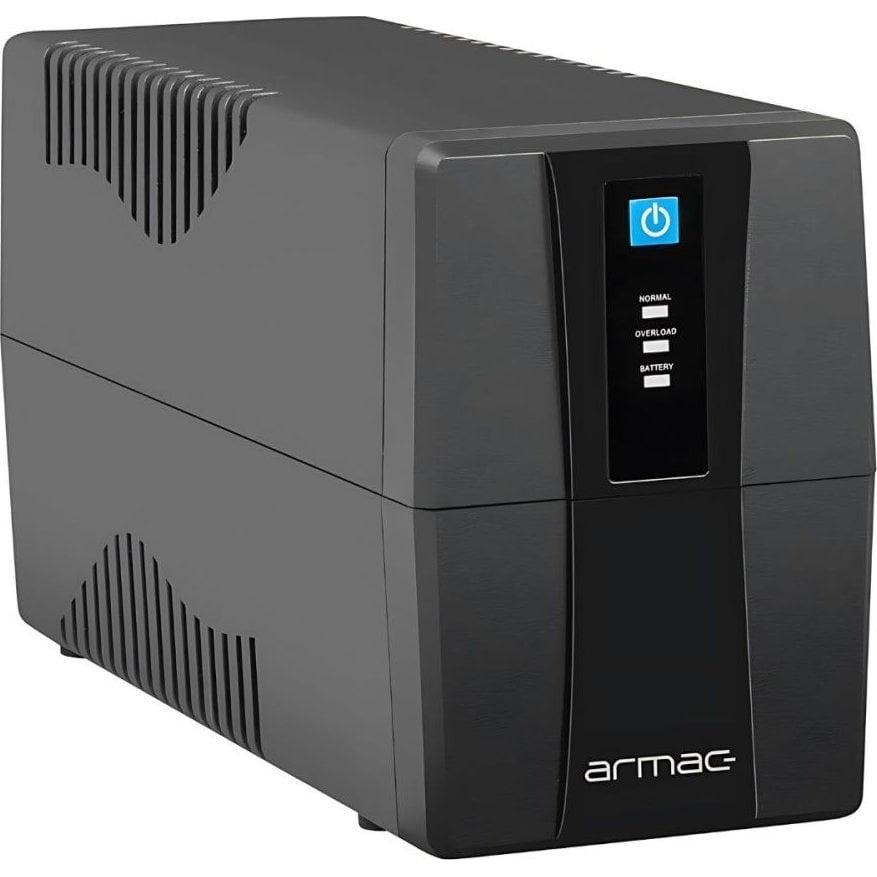 Armac UPS Home Line-Interactive H/650F/LED/V2 650VA 2x Schuko USB-B LED (650 VA, 390 W, Line-Interaktiv USV), USV