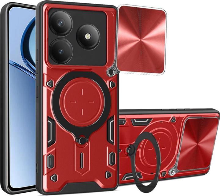 Actual product image Techsuit - CamGuard Pro - Realme C61 / Realme C63 - Red (Realme C63)