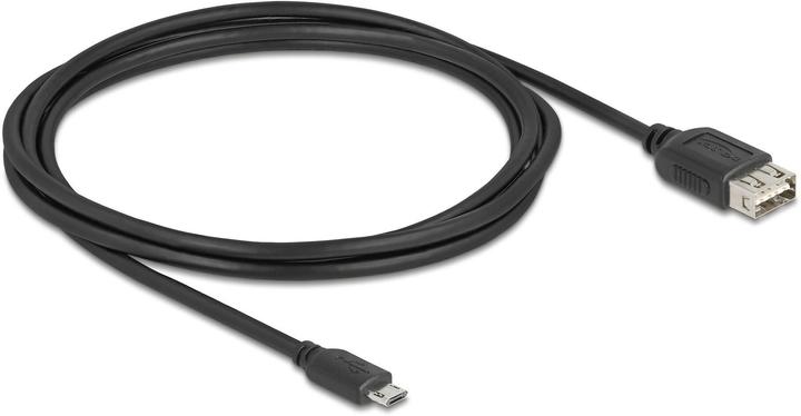 Produktbild Delock USB 2.0 Kabel EASY USB Typ Micro-B Stecker zu EASY USB Typ-A Buchse 2 m (2 m, USB 2.0)