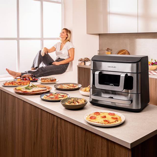 Actual product image Cecotec Heissluftfritteuse, FoodCourt 18000 4P, 18L, Integrierter