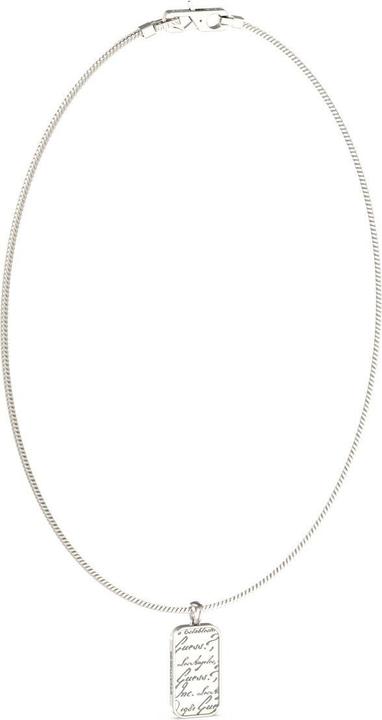Image du produit Guess 26" SCRIPT TAG NECKLACE Collier (Acier, Acier inoxydable)