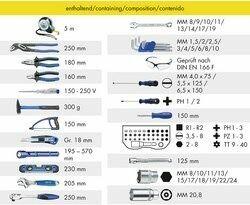 Actual product image HEYTEC Assembly tool assortment in rucksack, 92 pcs. (92 pieces)