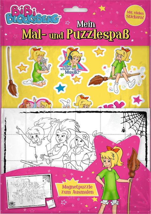 Panini Bibi Blocksberg: My painting and puzzle fun
