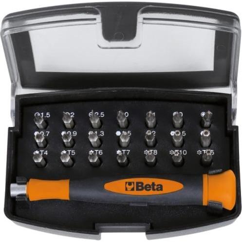 BETA, Chiave a bussola, 012566122 1256/C21-1 MIKRO-SCHRAUBENDREHER 21 BITS