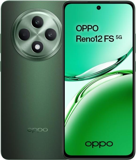 Actual product image OPPO Reno12 FS 5G (512 GB, Black Green, 6.67", Dual SIM, 5G)