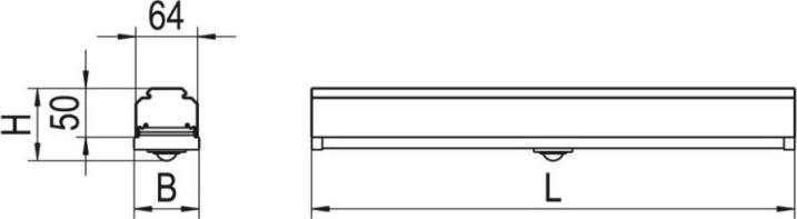 Actual product image Ridi Mounting rail sensor module (10 m)