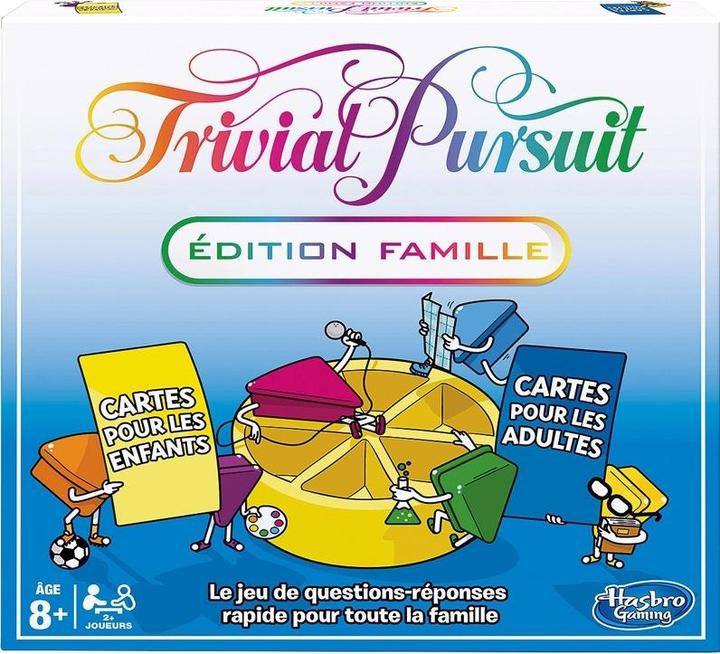 Actual product image Hasbro Gaming Trivial Pursuit Family Edition New Edition (French)