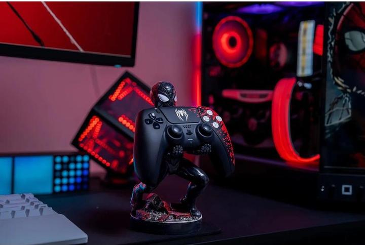 Actual product image Exquisite Gaming Cable Guy - Marvel - Symbiote Spider-Man Support Chargeur pour Téléphone et Manette (PS5)