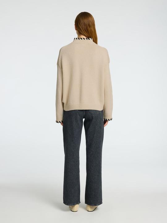 Immagine prodotto Selected Femme Langarm Pullover mit hohem Kragen (S)
