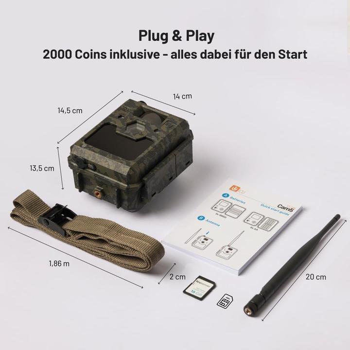 Produktbild ICUserver Clom Cam 5 Wildkamera