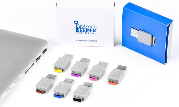 Produktbild Smart Keeper SmartKeeper Basic "USB Stick" verriegelbar 32GB orange